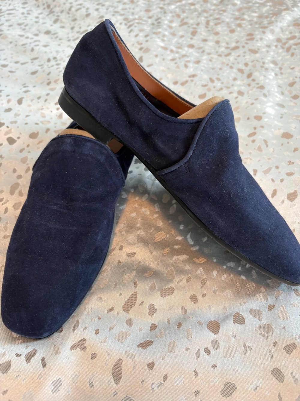 AQUATALIA WM’s Blue suede flats 8M.